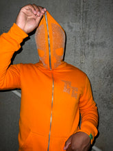 Load image into Gallery viewer, Full Zip Skull Hoodie
