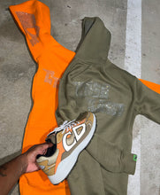 Load image into Gallery viewer, Full Zip Skull Hoodie
