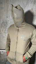 Load image into Gallery viewer, Full Zip Skull Hoodie
